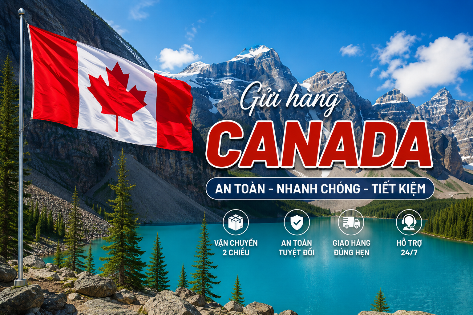 Gửi hàng 2 chiều Việt Nam Canada