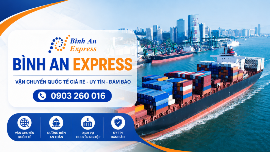 dịch vụ chuyển phát nhanh quốc tế Bình An Express