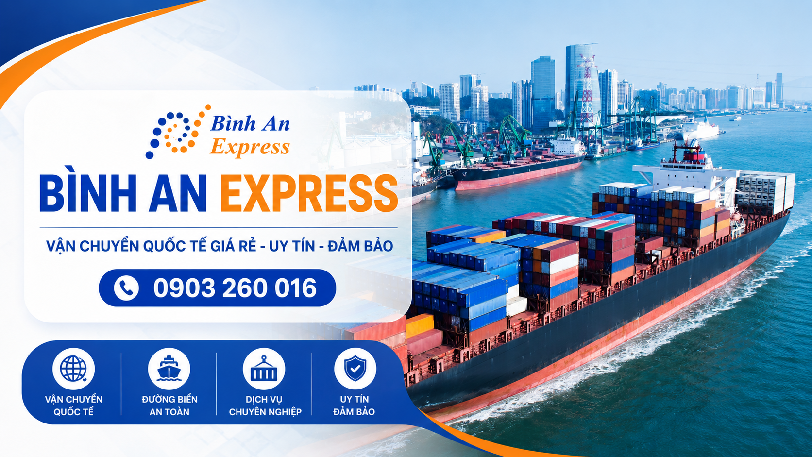 dịch vụ chuyển phát nhanh quốc tế Bình An Express