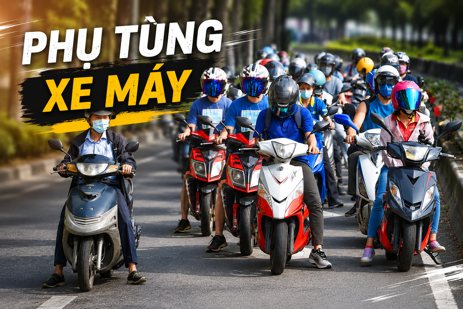 Mua phụ tùng xe máy từ Đài Loan về Việt Nam