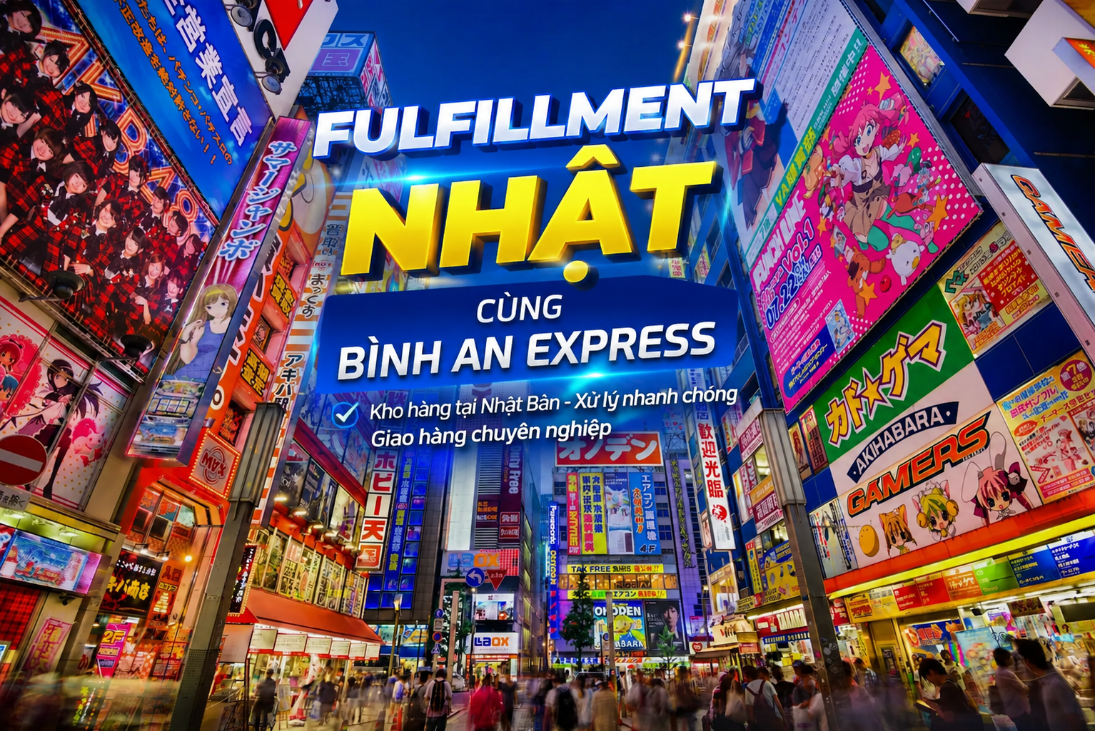 Fulfillment Nhật Bản cùng Bình An Express